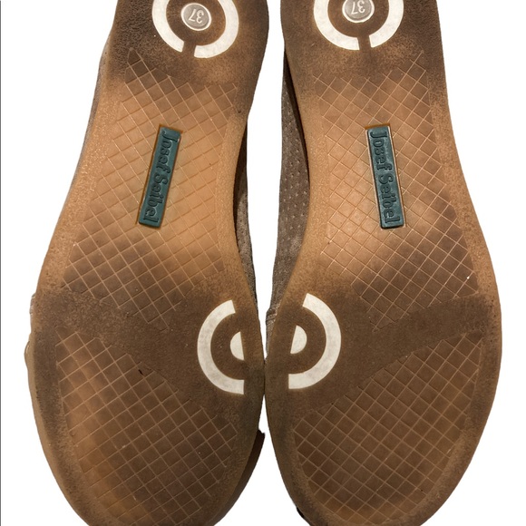 Josef Seibel Nubuck Leather Lace Up Sz. 37EU/6.5US - Picture 4 of 4